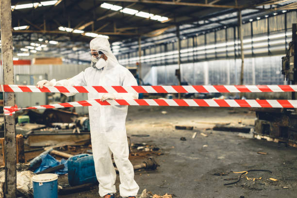 Professional Biohazard technician working in Minden, IA